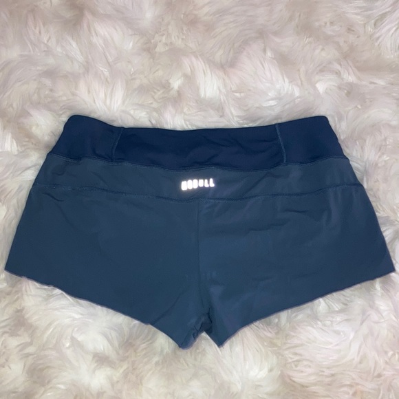 NOBULL Steel Blue 2 in 1 Pace Shorts L - Picture 7 of 10